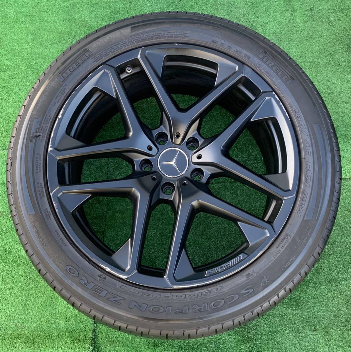 センサー付き☆ベンツ AMG Gクラス W463 G63 純正OP 21インチ ホイール