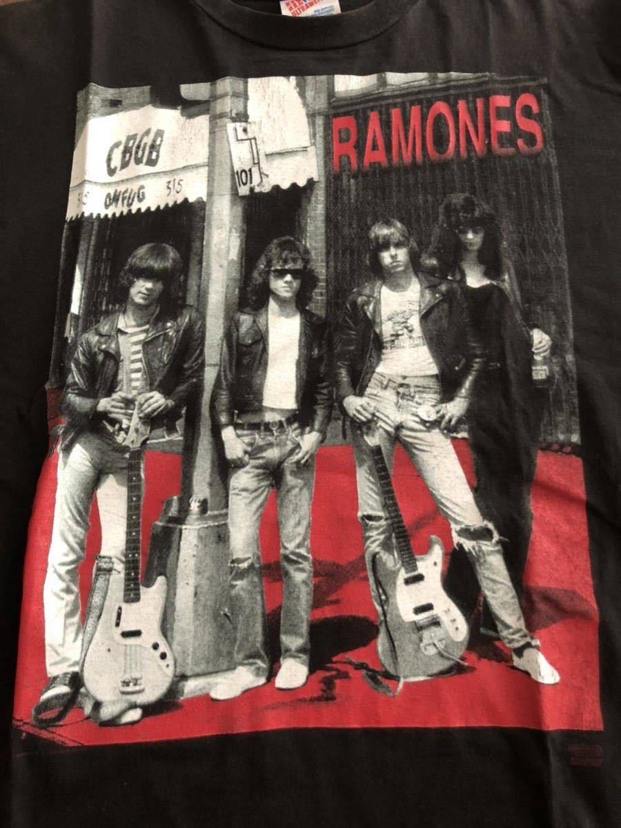90s RAMONES ラモーンズ USA製 tシャツ XL ビンテージ ☆ 70s 80s 