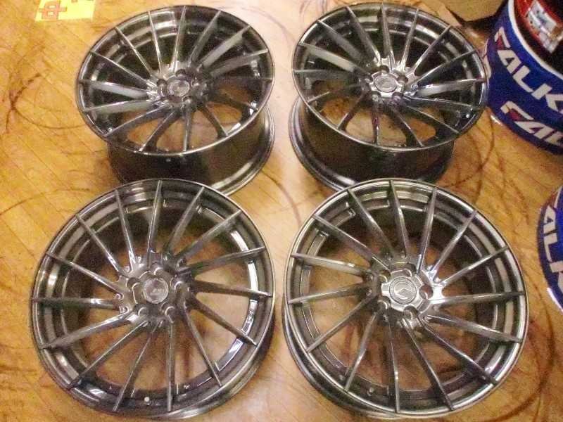 ジャンク！BC FORGED/21インチ4本　21X9.0J 　OFF30　10.5J　OFF38 　5H　PCD112　川越