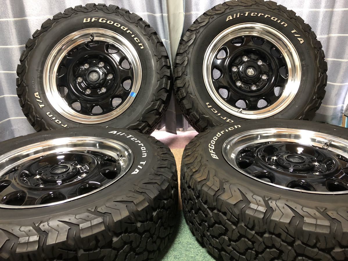 ☆ハイエースに♪Goodrich付☆LANDFOOT/SWZ/16インチタイヤホイールSET