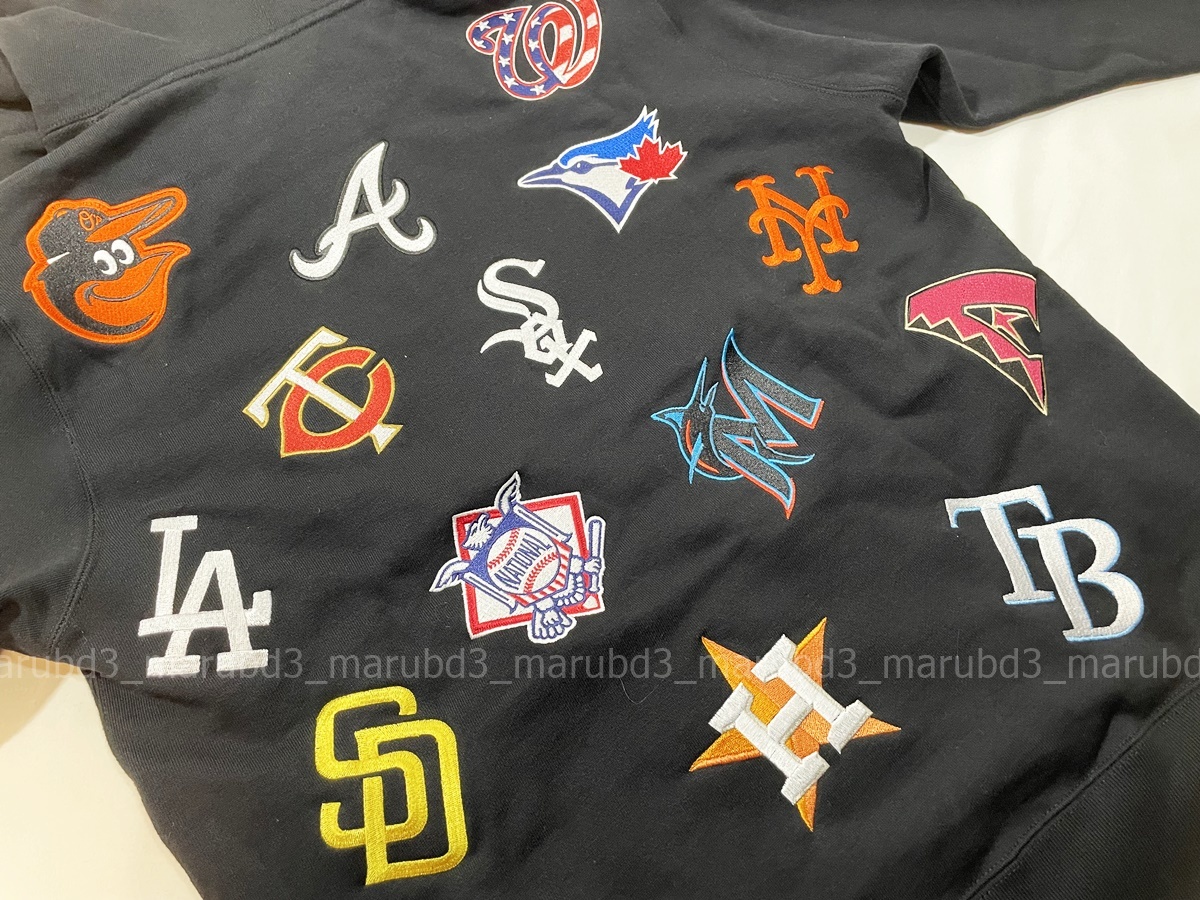 FCRB F.C.Real Bristol MLB TOUR ALL TEAM SWEAT HOODIE エフシー 