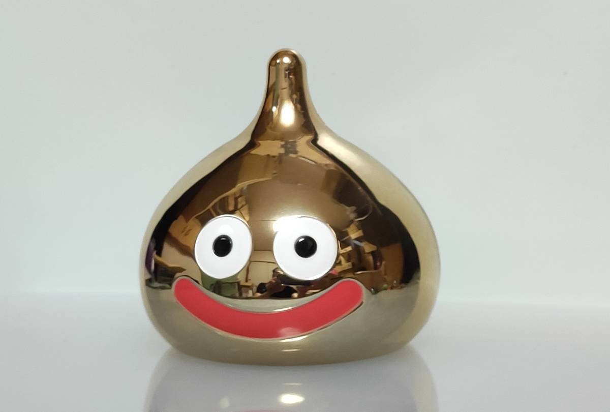 ドラゴンクエスト フィギュア 貯金箱 ゴールド スライム square