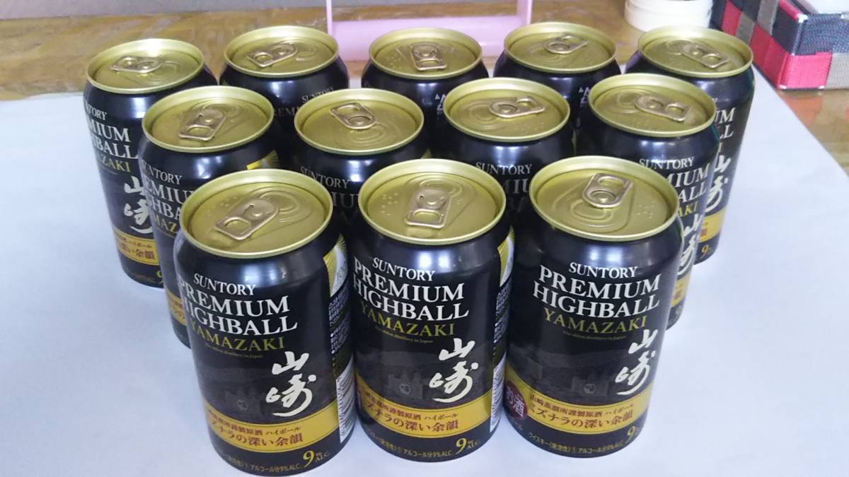 サントリー山崎ハイボール缶「 350ml」12缶組 新品未開栓 アルコール