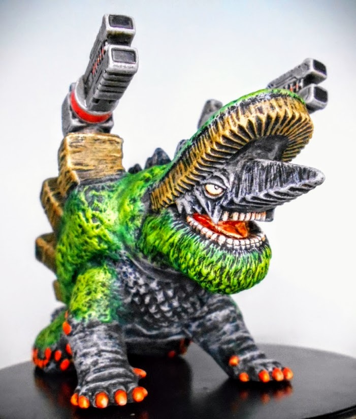 ウルトラ怪獣シリーズ 山怪獣ドルゴ リペイント 完成品(怪獣、宇宙人 