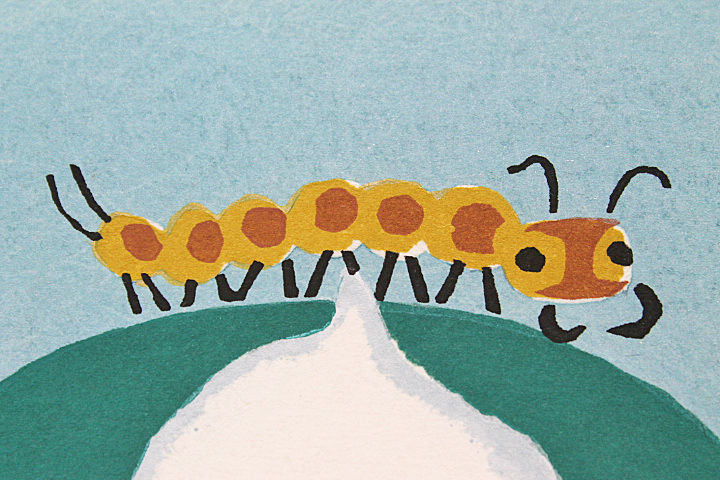 □畦地梅太郎 【みずばしょう-77】 木版画 直筆サイン エディション有り