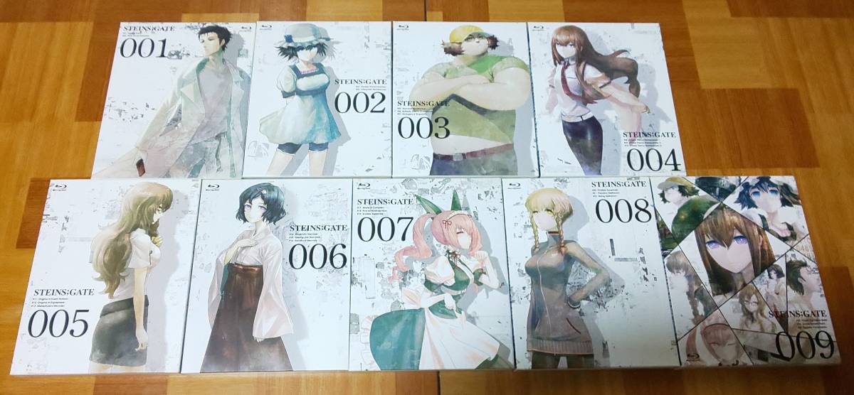 Blu-ray STEINS;GATE シュタインズ・ゲート 初回限定版 1～9巻セット