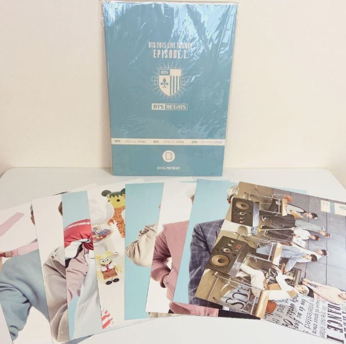 BTS ビギンズ 公式 ポスターセット 8枚 BTS ビギンズ 公式 ポスター