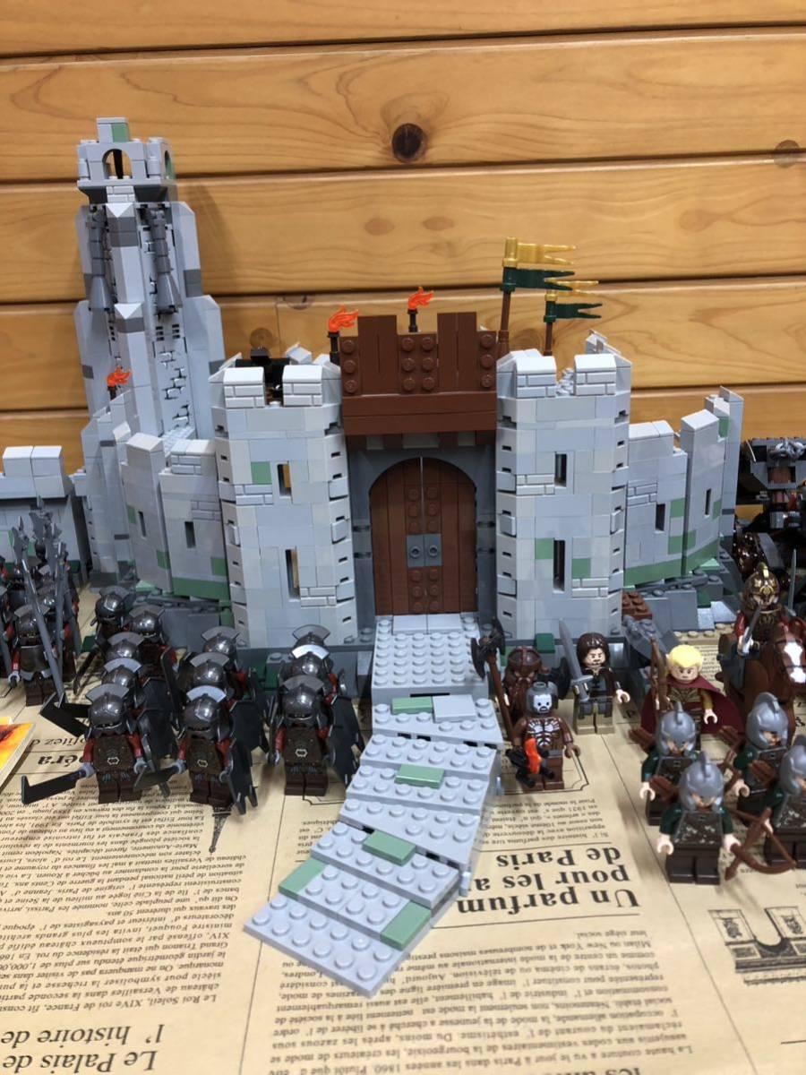 LEGO ジャンク 9474ヘルムズディープの戦い 9471ウルク＝ハイ軍 ロード 