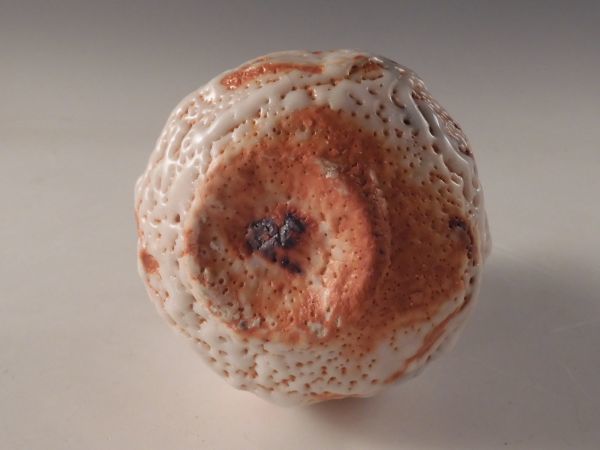○栄○絵志野 林 正太郎 造 徳利 酒器 共布 共箱 無傷完品 56s39(志野