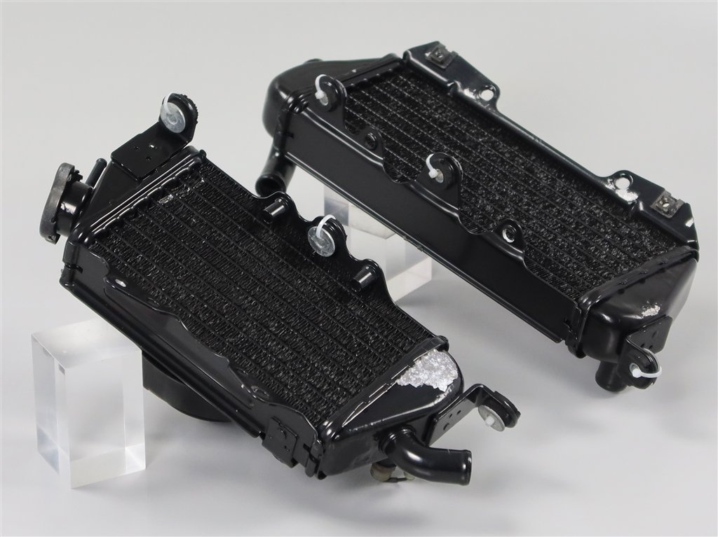♪KLX250/LX250E 純正 ラジエター/ラジエーター ASSY 左右SET (K0808A08)2003年式 検/ラジエターファン | 2026年最新KLX250 カワサキ(Kawasaki)対応の冷却装置や LX250E KLX250 D