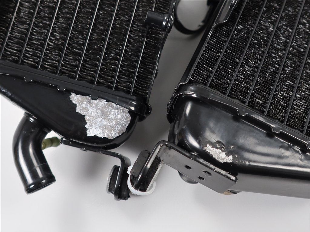 ♪KLX250/LX250E 純正 ラジエター/ラジエーター ASSY 左右SET (K0808A08)2003年式 検/ラジエターファン | 2026年最新KLX250 カワサキ(Kawasaki)対応の冷却装置や LX250E KLX250 D