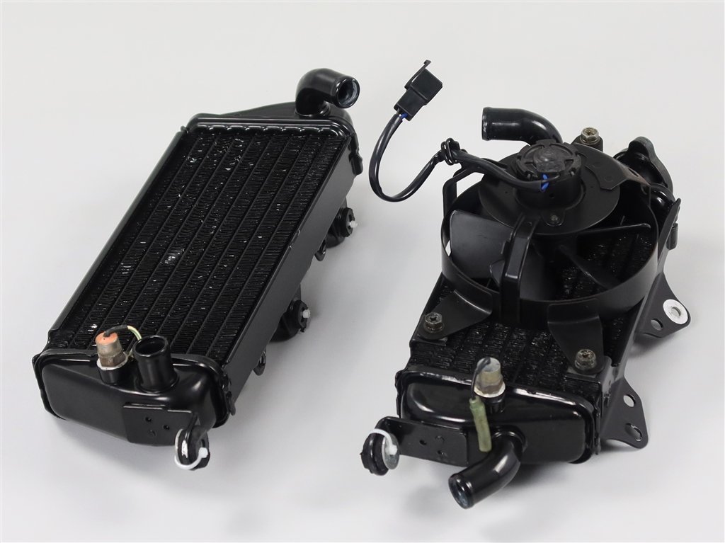 ♪KLX250/LX250E 純正 ラジエター/ラジエーター ASSY 左右SET (K0808A08)2003年式 検/ラジエターファン | 2026年最新KLX250 カワサキ(Kawasaki)対応の冷却装置や LX250E KLX250 D