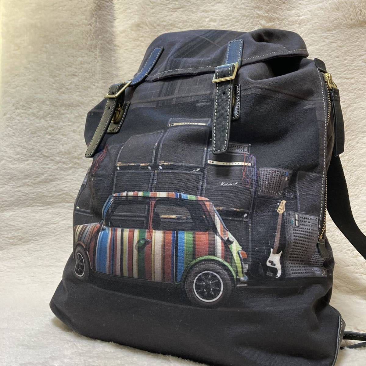 Paul Smith、ミニクーパー柄 リュック Amazon.co.jp: [ポールスミス