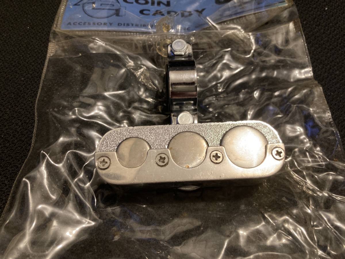 ビンテージ コインホルダー 未使用品 NOS (検) ハーレー パン ナックル ショベル チョッパー ボバー 当時 FX Z2 Z1 GS バブ ハリケーン 