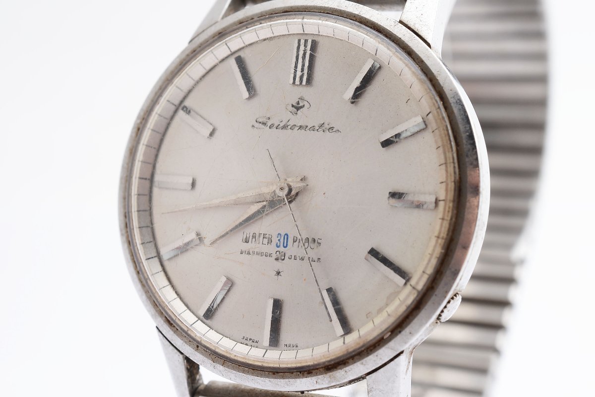 稼働品 セイコー マチック 自動巻き メンズ 腕時計 SEIKO