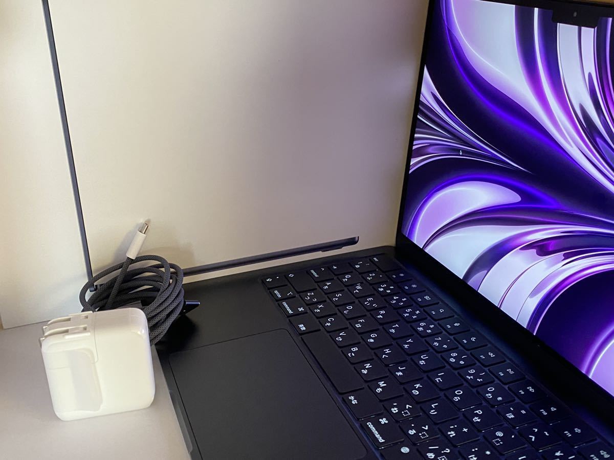 MacBook Air M2 Apple ミッドナイト 0 Midnight Laptop with - 13