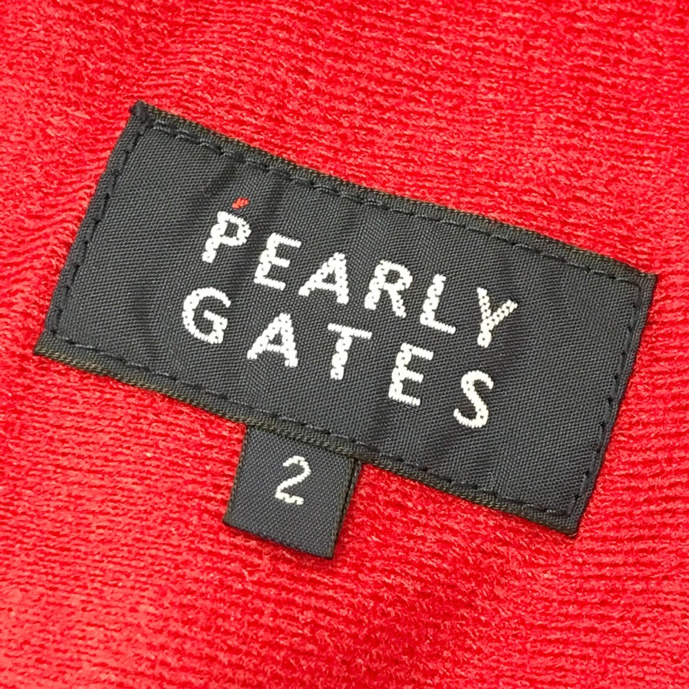 PEARLY GATES パーリーゲイツ 裏起毛ストレッチスカート ワッペン