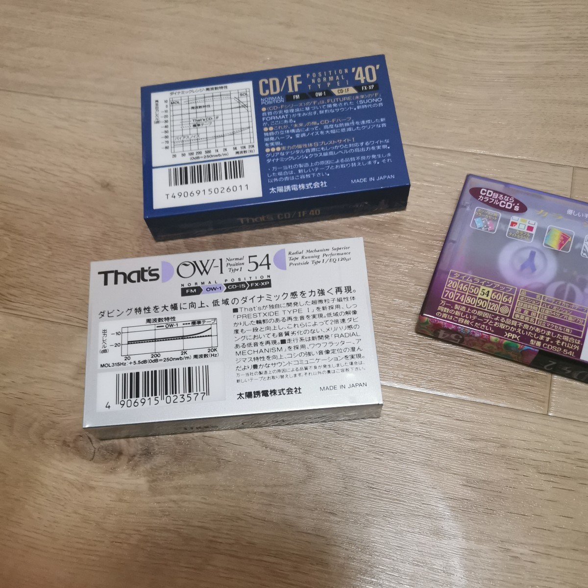 大阪発 カセットテープ maxell CDS2-54L CD's2 54分 that's CD / IF 40