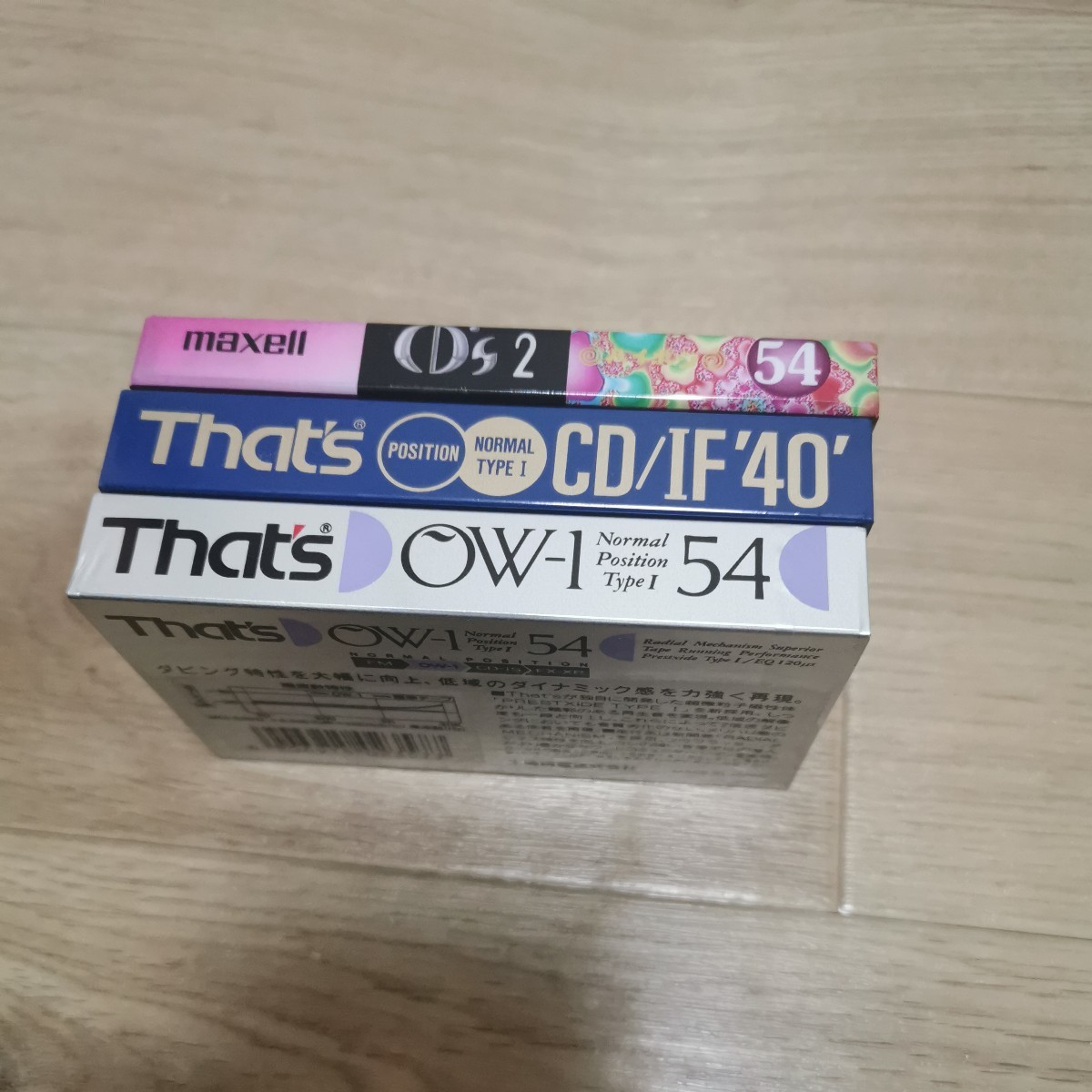 大阪発 カセットテープ maxell CDS2-54L CD's2 54分 that's CD / IF 40