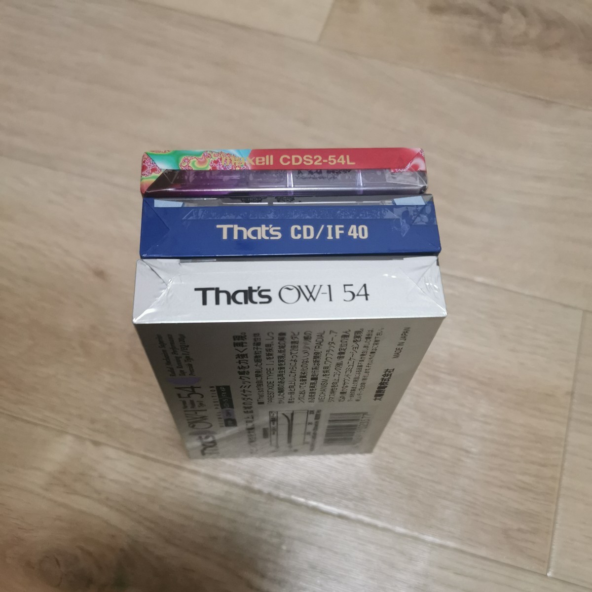 大阪発 カセットテープ maxell CDS2-54L CD's2 54分 that's CD / IF 40