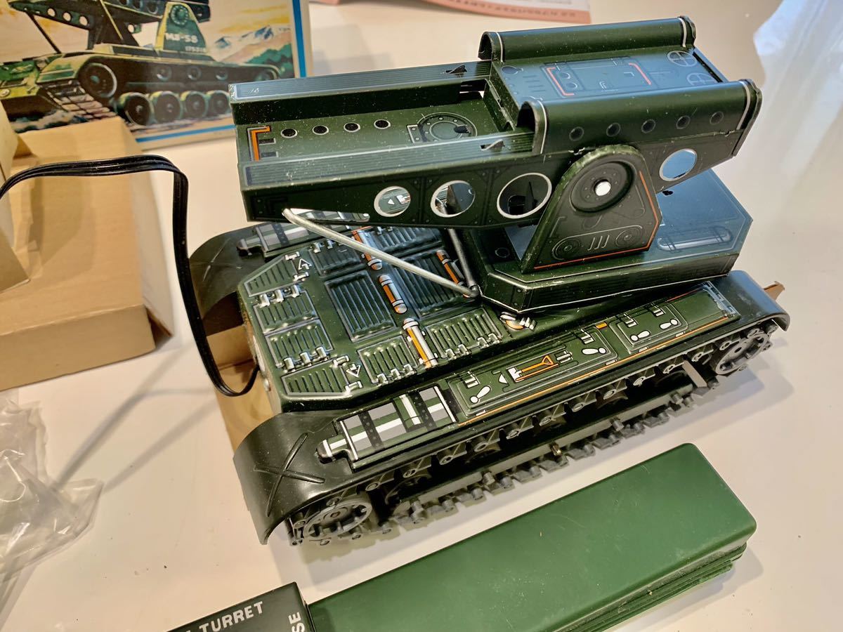 1960年代】新品未使用 当時物 増田屋(マスダヤ) MS-58 ミサイル戦車
