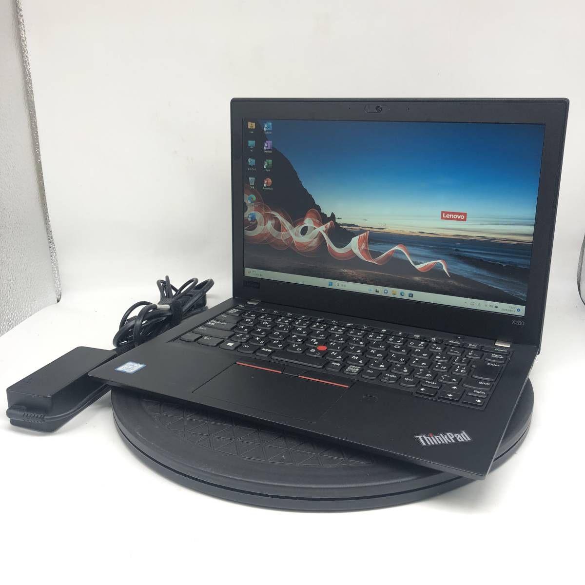 【在庫処分】レノボ Lenovo ThinkPad X280 CPU Core i5-8350U RAM8GB SSD256GB カメラ Windows11 Office付 中古 PC ノートパソコン ④