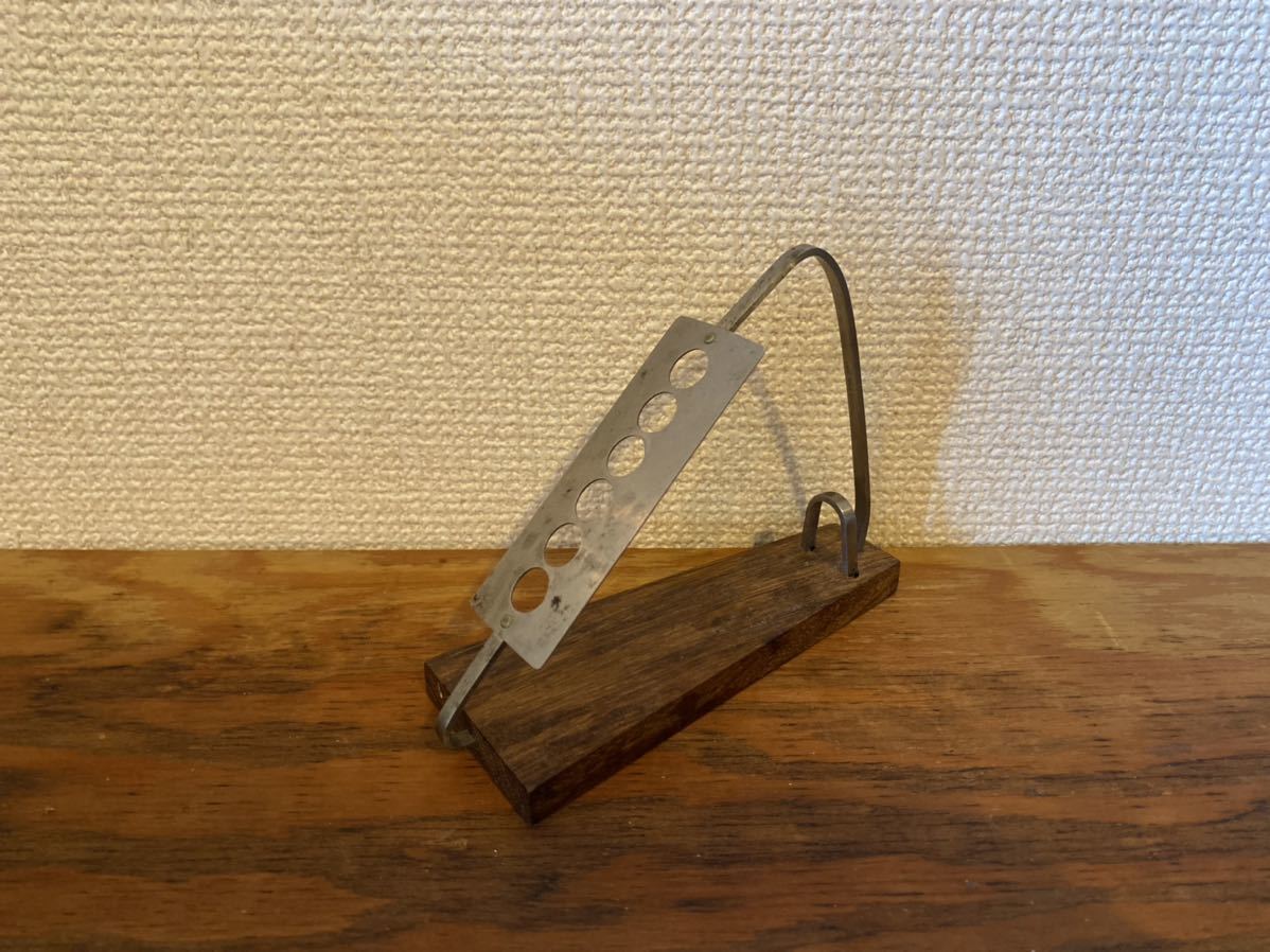 鉛筆たて　古道具　アンティーク インテリア　木製_1