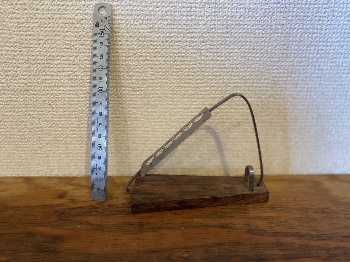 鉛筆たて　古道具　アンティーク インテリア　木製_2