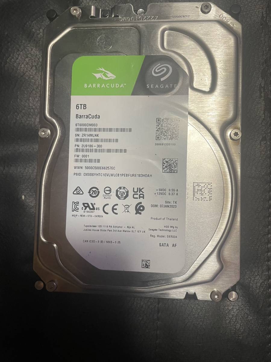 RECBOX DATA HDD HVL-LS4 ジャンク 【公式通販】