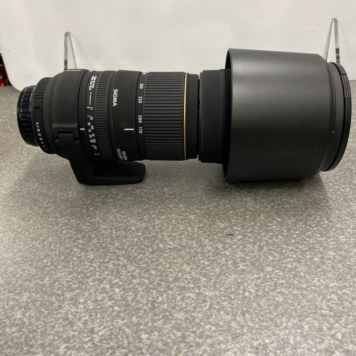 08032 SIGMA シグマAPO 170-500mm F5-6.3 望遠レンズ 一眼レフカメラEFマウント 現状品