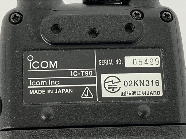 ICOM IC-T90 FMトランシーバー ハンディ 無線機 アイコム ジャンク