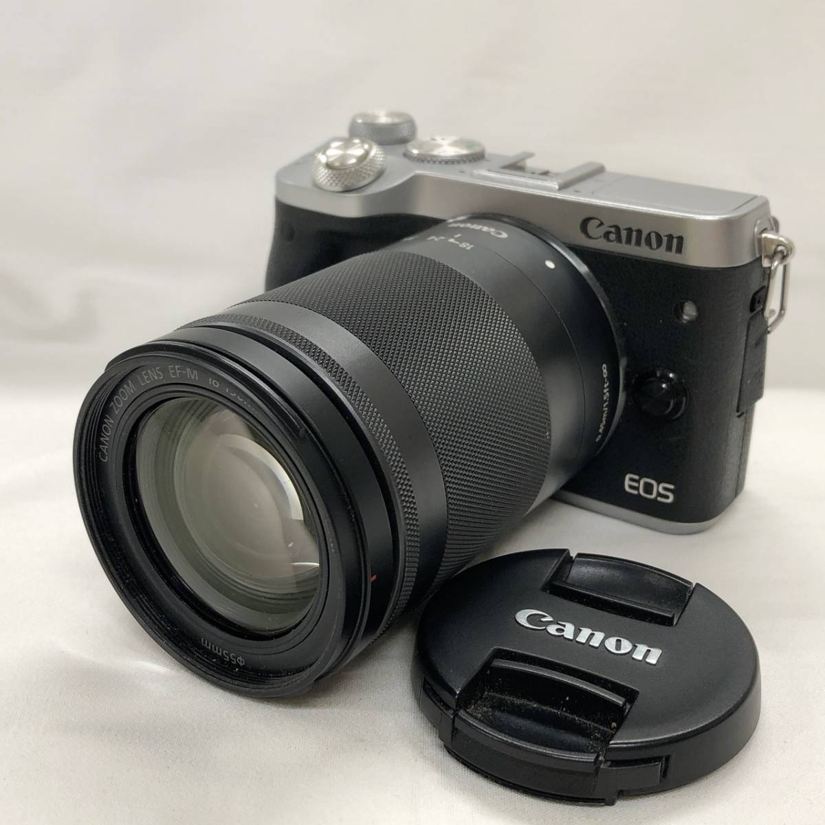 3098-1東　④Canon キャノン EOS M6 ミラーレス一眼カメラ デジタル 18-150㎜　1：3.5-6.3　レンズ 
