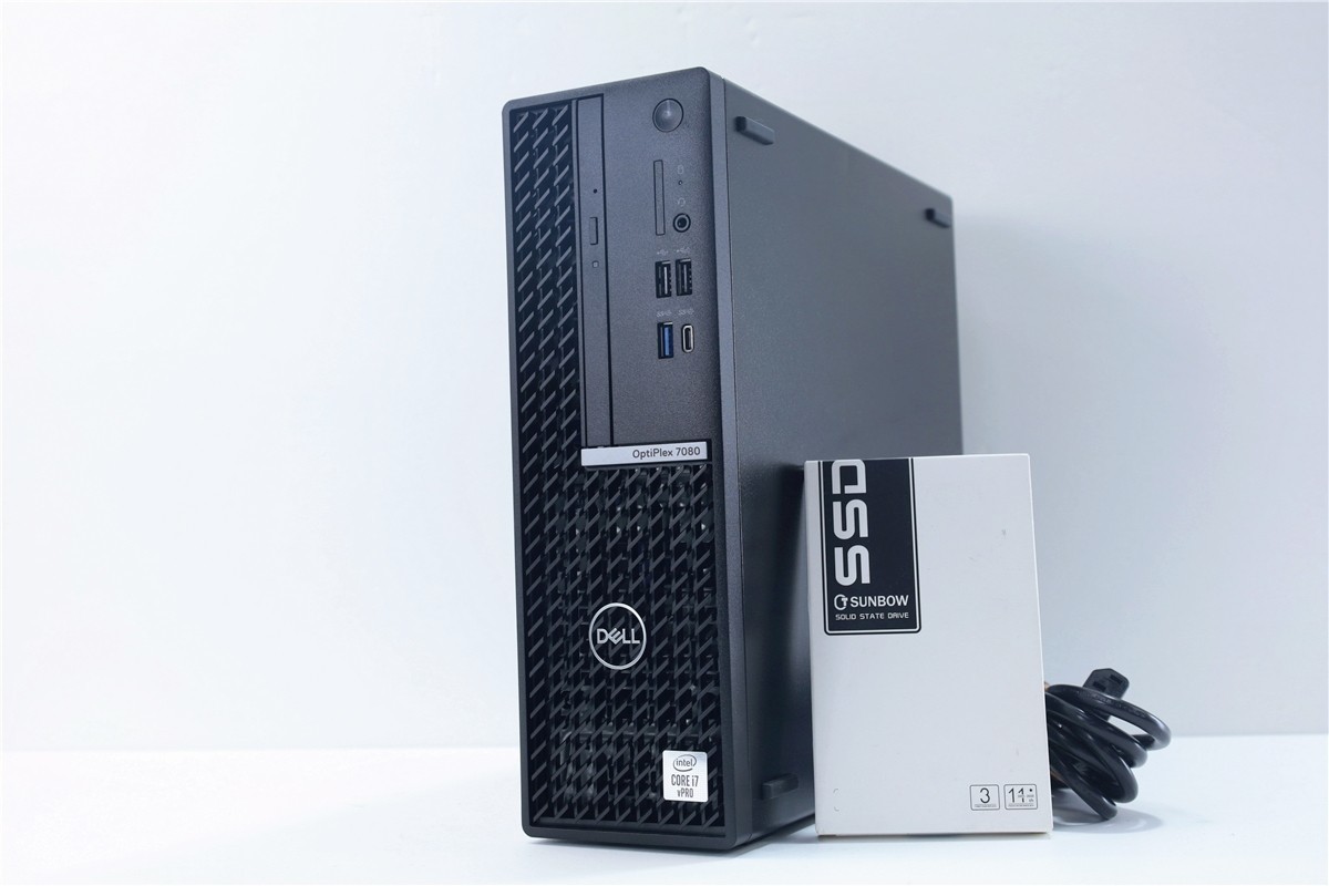 即納 爆速 DELL OPTIPLEX 7080 十世代 i7-10700 i9匹敵 メモリ16GB