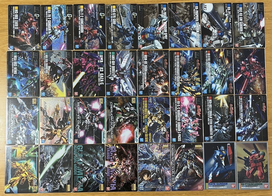 ガンプラパッケージアートコレクションチョコウエハース 8弾 7弾 6弾 5
