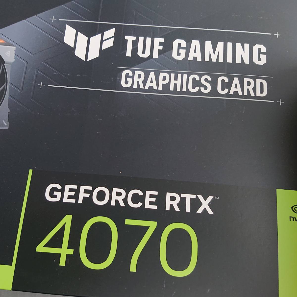 ASUS TUF-RTX4070-O12G-GAMING グラフィックカード 新品未開封 送料 