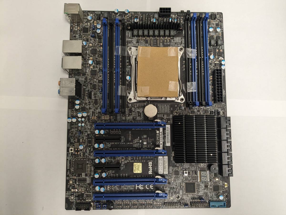 supermicron SUPER X10SRA サーバー用マザーボード