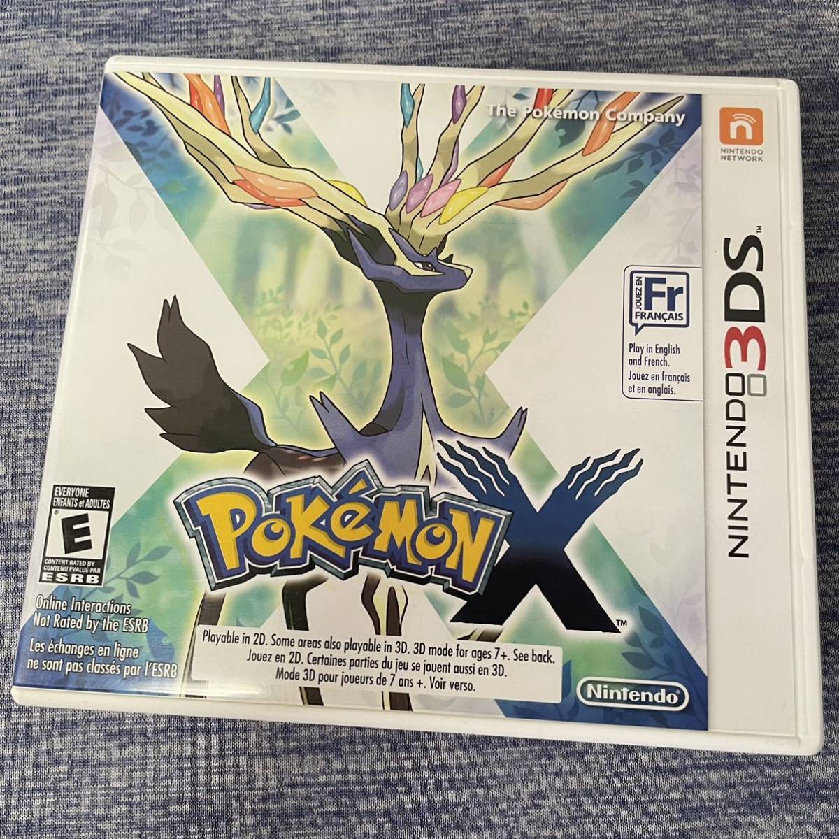 Nintendo 3DS ポケモンX 北米版ソフト / ポケットモンスター