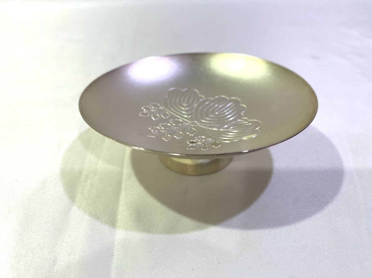 重量65g】銀製 銀盃 盃 60サイズ（98） 銀盃 銀杯 盃 銀製 三つ組杯 Zx⁄