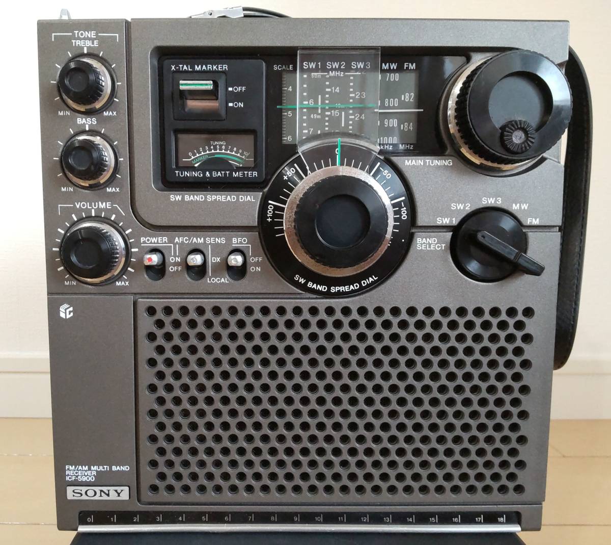 SONY ICF-5900 スカイセンサー 【美品】【レストア済】 SONY スカイ