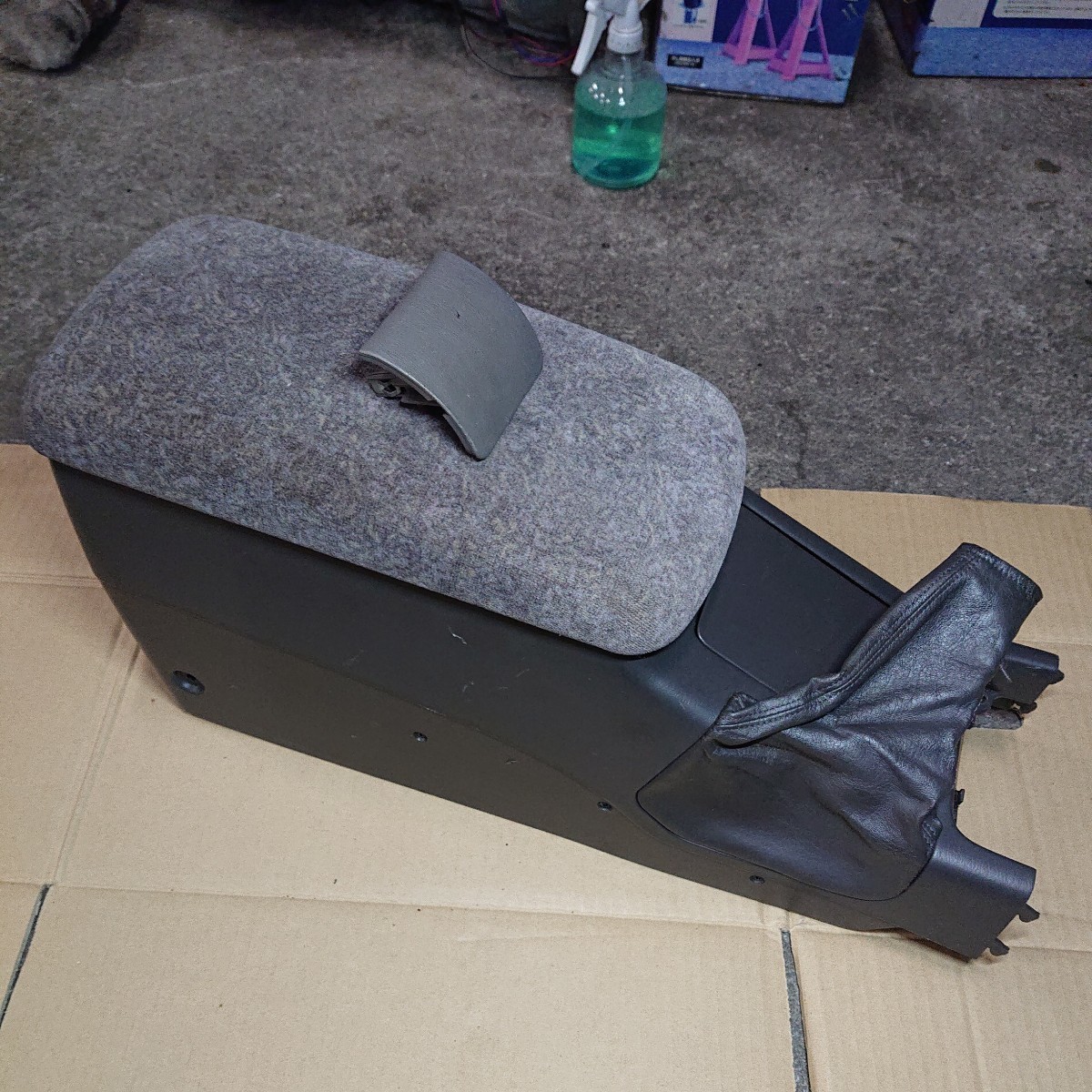 センターコンソール クレスタ チェイサー 青内装 サイドブレーキ GX71 