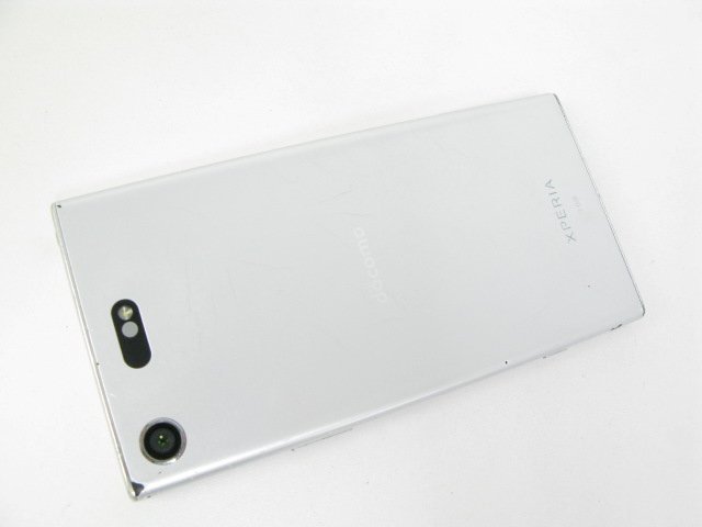 SIMフリー ドコモ SO-02K Xperia XZ1 Compact ホワイトシルバー 【M0521】 XZ1 SO-02K Xperia 32GB 中古Xperia ホライズンブルー