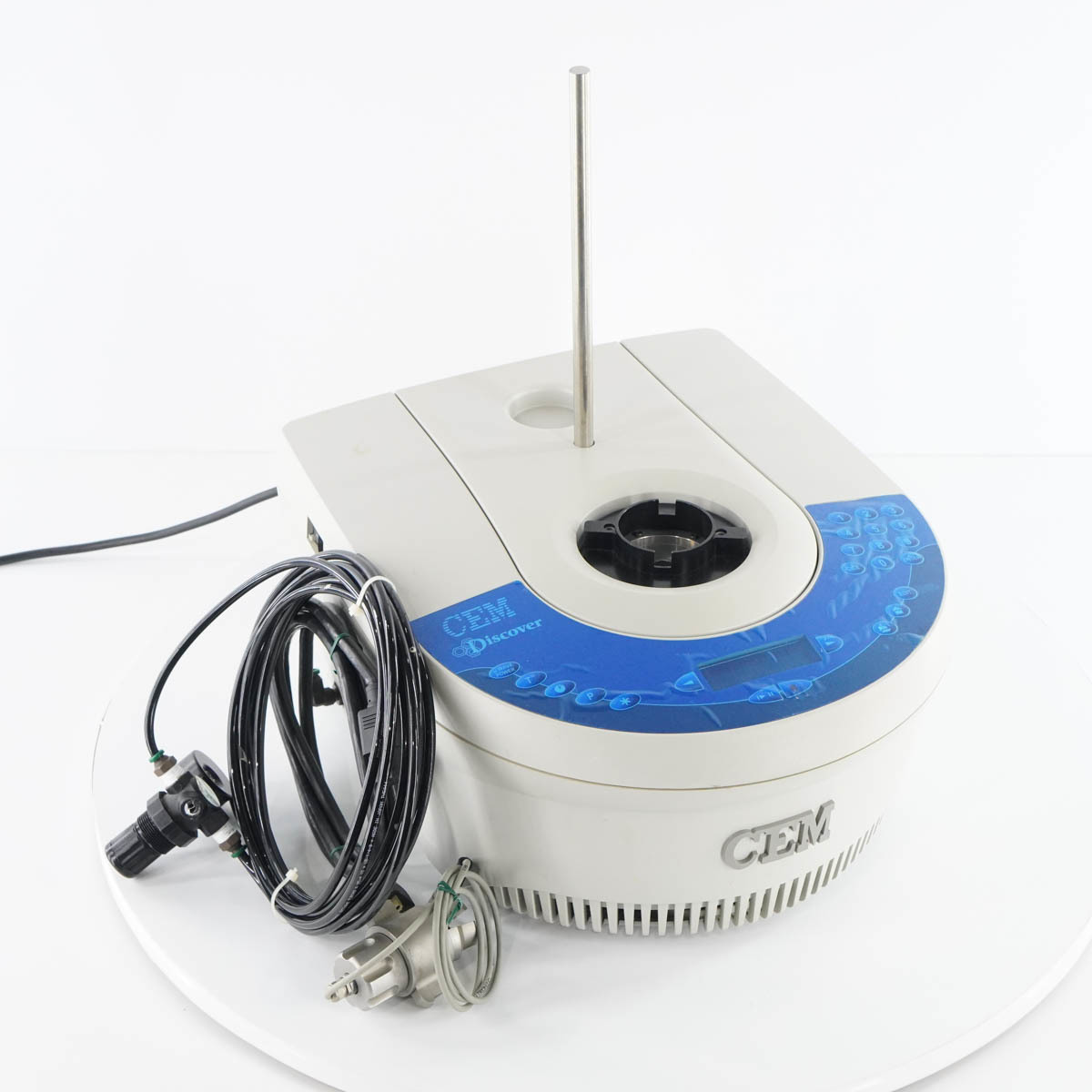 [DW] 8日保証 DISCOVER SYSTEM 908015 CEM マイクロ波合成装置 マイクロウェーブ合成機 電源コード[05156-0018]