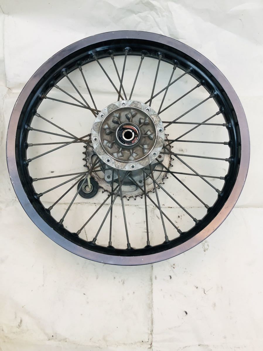 カワサキ Kawasaki スーパーシェルパ ホイールセット スプロケット