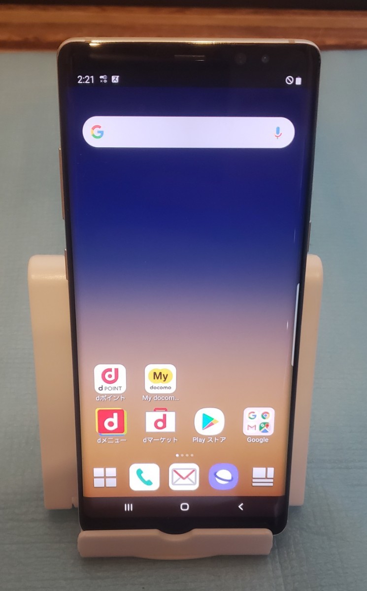 Samsung galaxy note 8 DoCoMo android sc-01k 電池膨張 ジャンク