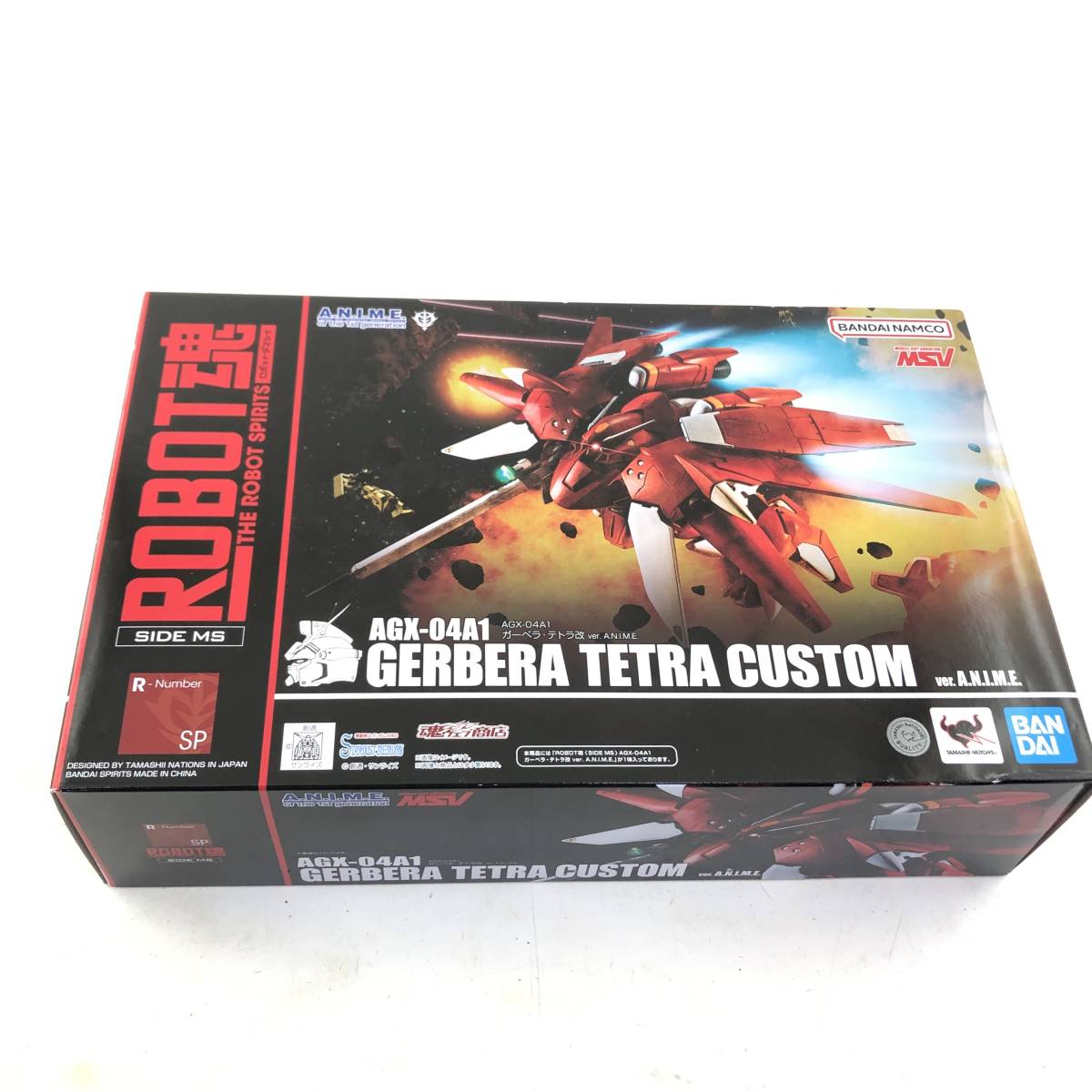 【大人気，安い】 ROBOT魂 ＜SIDE MS＞ 機動戦士ガンダム0083 AGX-04A1 ガーベラ テトラ改 ver. A.N.I.M.E. BANDAI SPIRITS/フィギュア(機動戦士ガンダム)｜売買されたオークション情報、yahooの商品情報をアーカイブ公開 - オ 機動戦士ガンダム