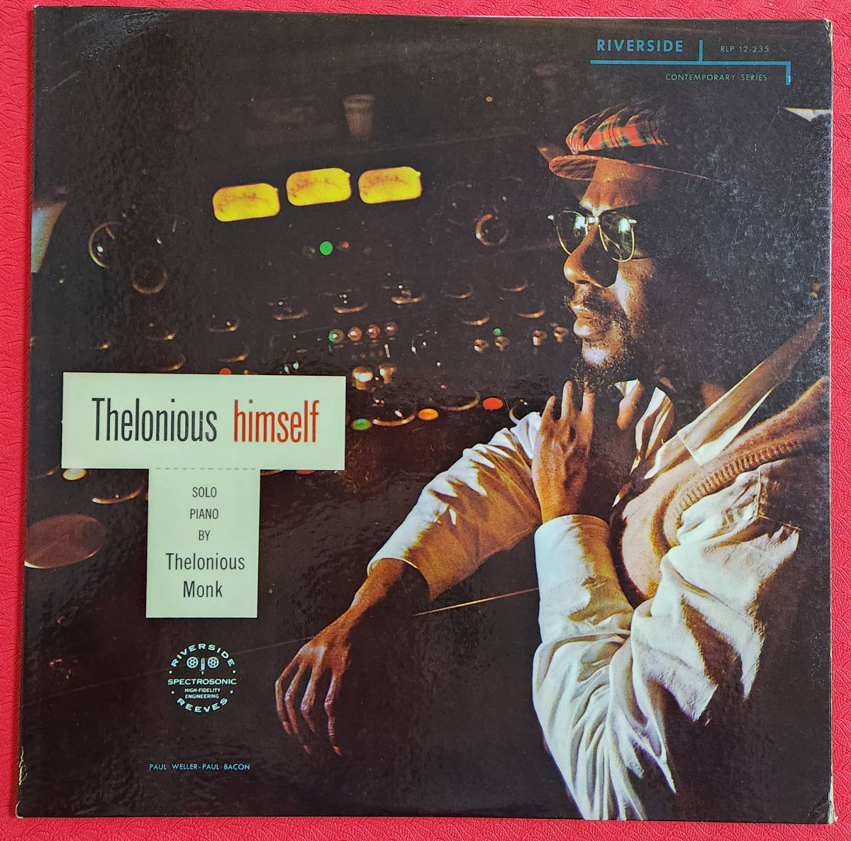 極美! US Riverside RLP 12-235 完全オリジナル Thelonious Himself 