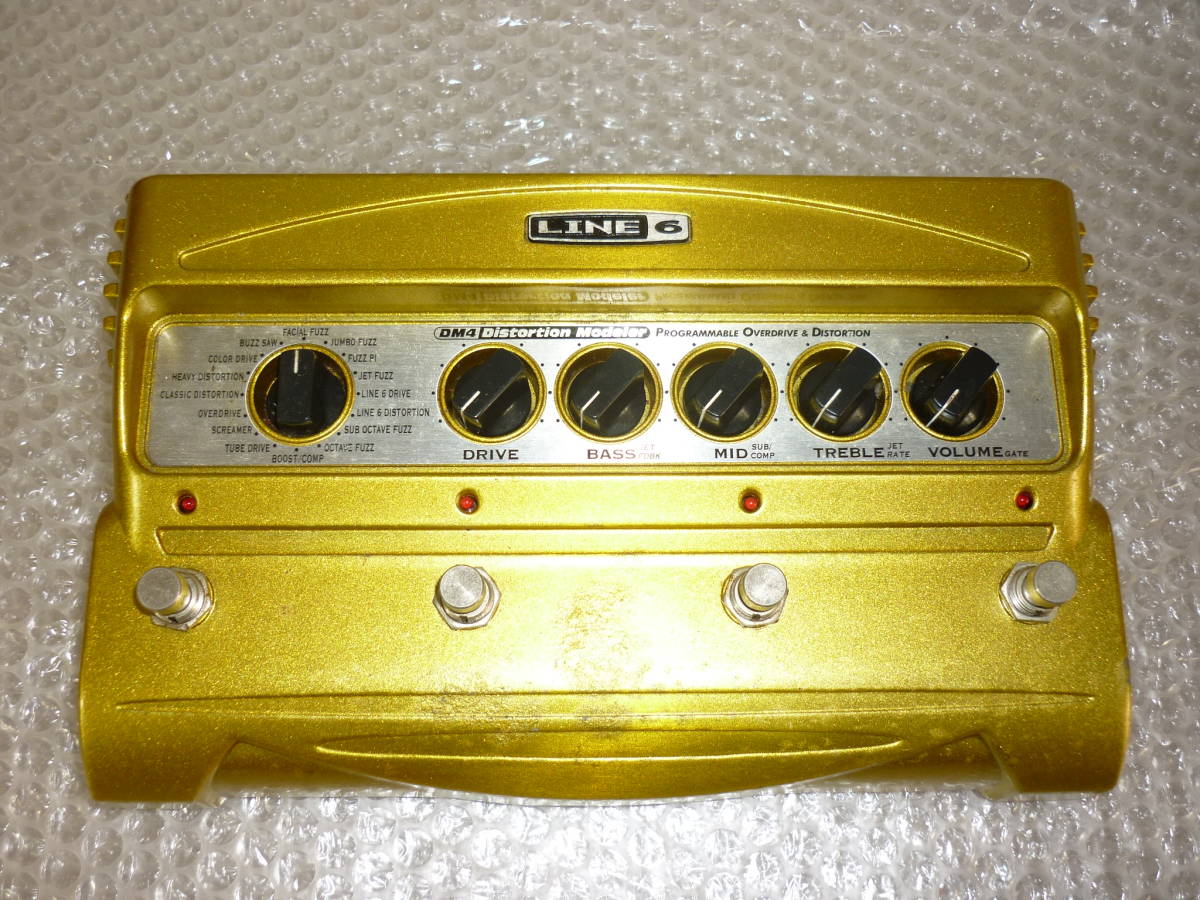セール，HOT】 ライン 6 LINE6 DM4 Distortion Modeler PROGRAMMABLE