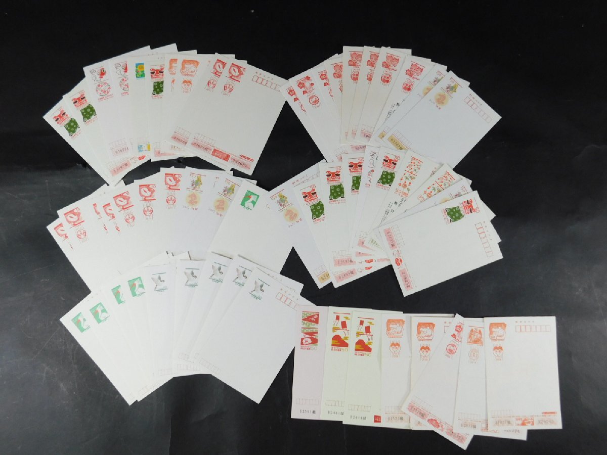 はがき　未開封＋開封 郵便はがき 未使用 書き損じ 年賀 112枚 額面6098円分 OK3983 | HANABI