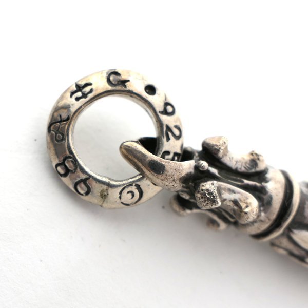 1円～】A&G ローラーモチーフ ペンダントネックレス ゴシック調 