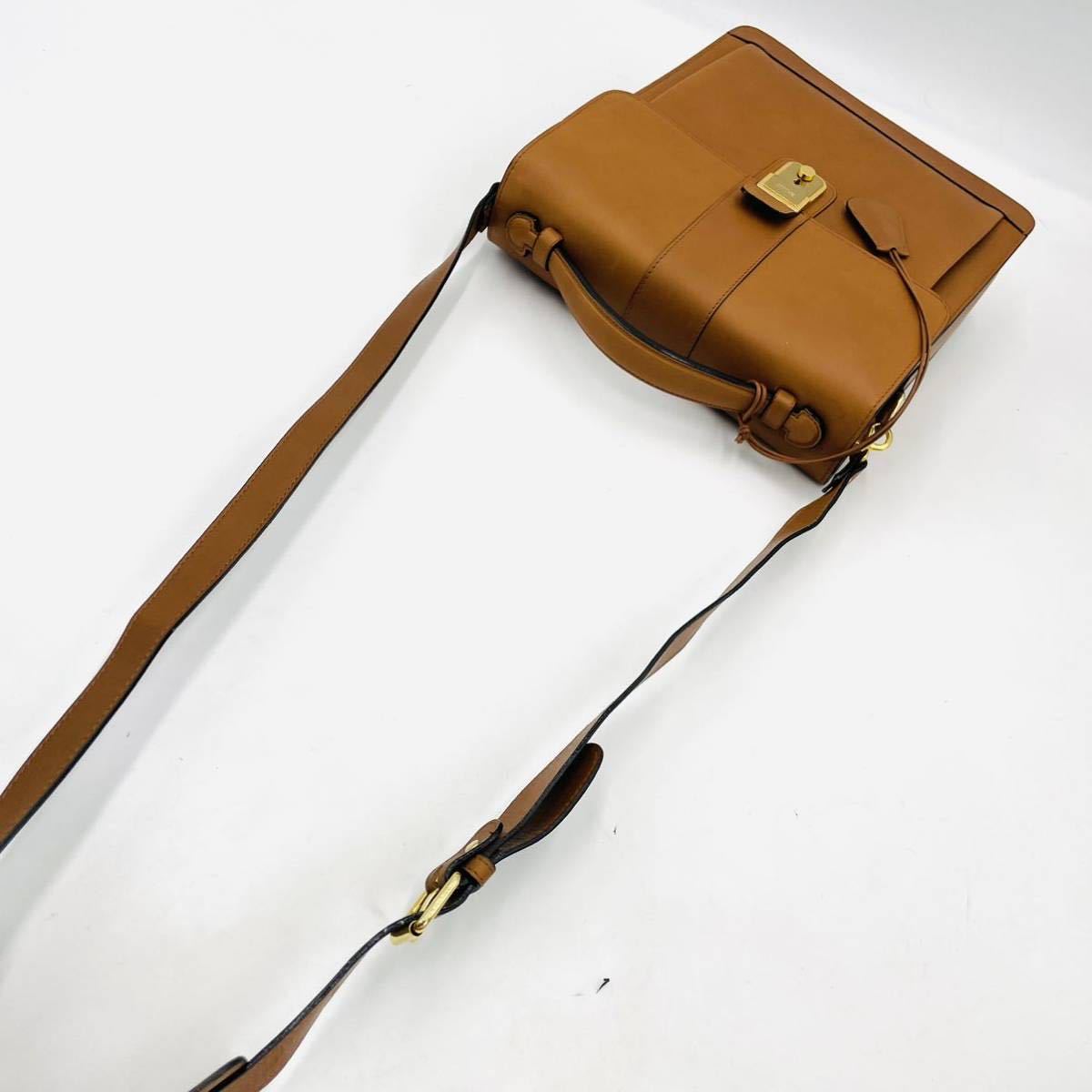 1円〜【希少・極美品】BALLY バリー メンズ ショルダーバッグ 